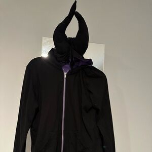 Maleficent Black and Purple Women's Hoodie